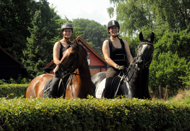 Kurz angeritten - Gestt Hmelschenburg, Foto: Beate Langels, 
Trakehner Gestt Hmelschenburg - Beate Langels