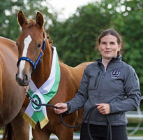 Champion im Zuchtbezirk Rheinland: Stutfohlen von High Motion x Lowelas - Foto: Knapstein
