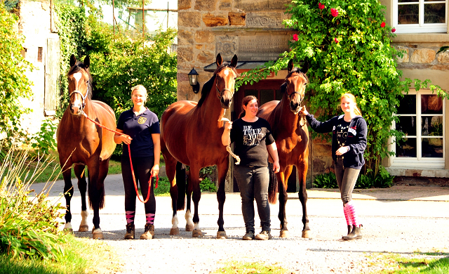 Prmienanwrterin Karida von Oliver Twist u.d. Pr.u.StPrSt. Karena v. Freudenfest  - Foto: Beate Langels -  
Trakehner Gestt Hmelschenburg