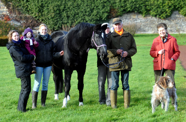 Kostolany's 27. Geburtstag - Foto: Beate Langels - Trakehner Gestt Hmelschenburg