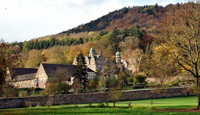 Hmelschenburg im Oktober 2013, Foto: Beate Langels, Trakehner Gestt Hmelschenburg - Beate Langels