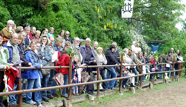 Blick ber die Zuschauer