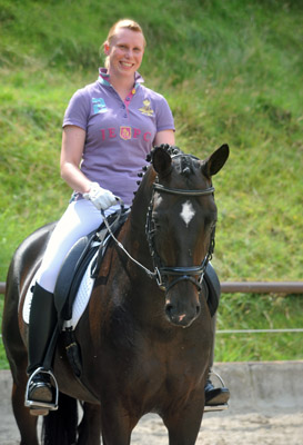 Symont von Monteverdi und der Syvari v. Kostolany - Foto: Beate Langels - Trakehner Gestt Hmelschenburg