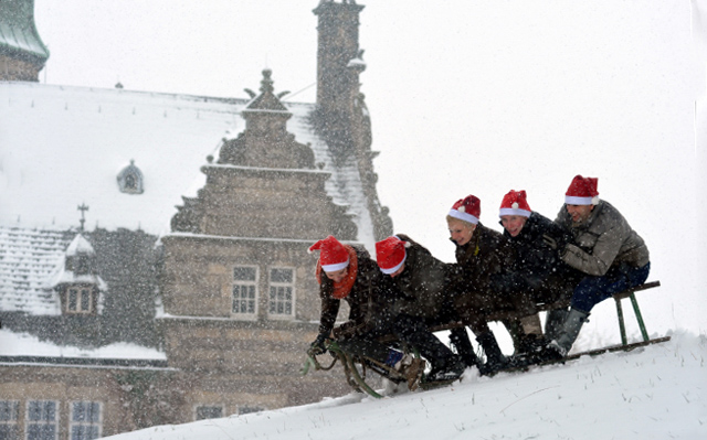 Vorweihnachtszeit in Hmelschenburg - Dezember 2012, Foto: Beate Langels, Trakehner Gestt Hmelschenburg - Beate Langels