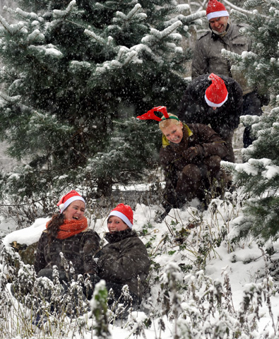 Vorweihnachtszeit in Hmelschenburg - Dezember 2012, Foto: Beate Langels, Trakehner Gestt Hmelschenburg - Beate Langels