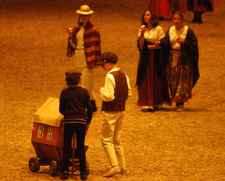 Wehlauer Pferdemarkt - Foto: Beate Langels, Trakehner Gestt Hmelschenburg
