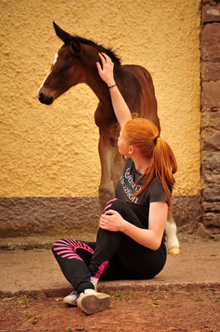 Tacyra mit Stutfohlen von Alter Fritz - Foto: Beate Langels