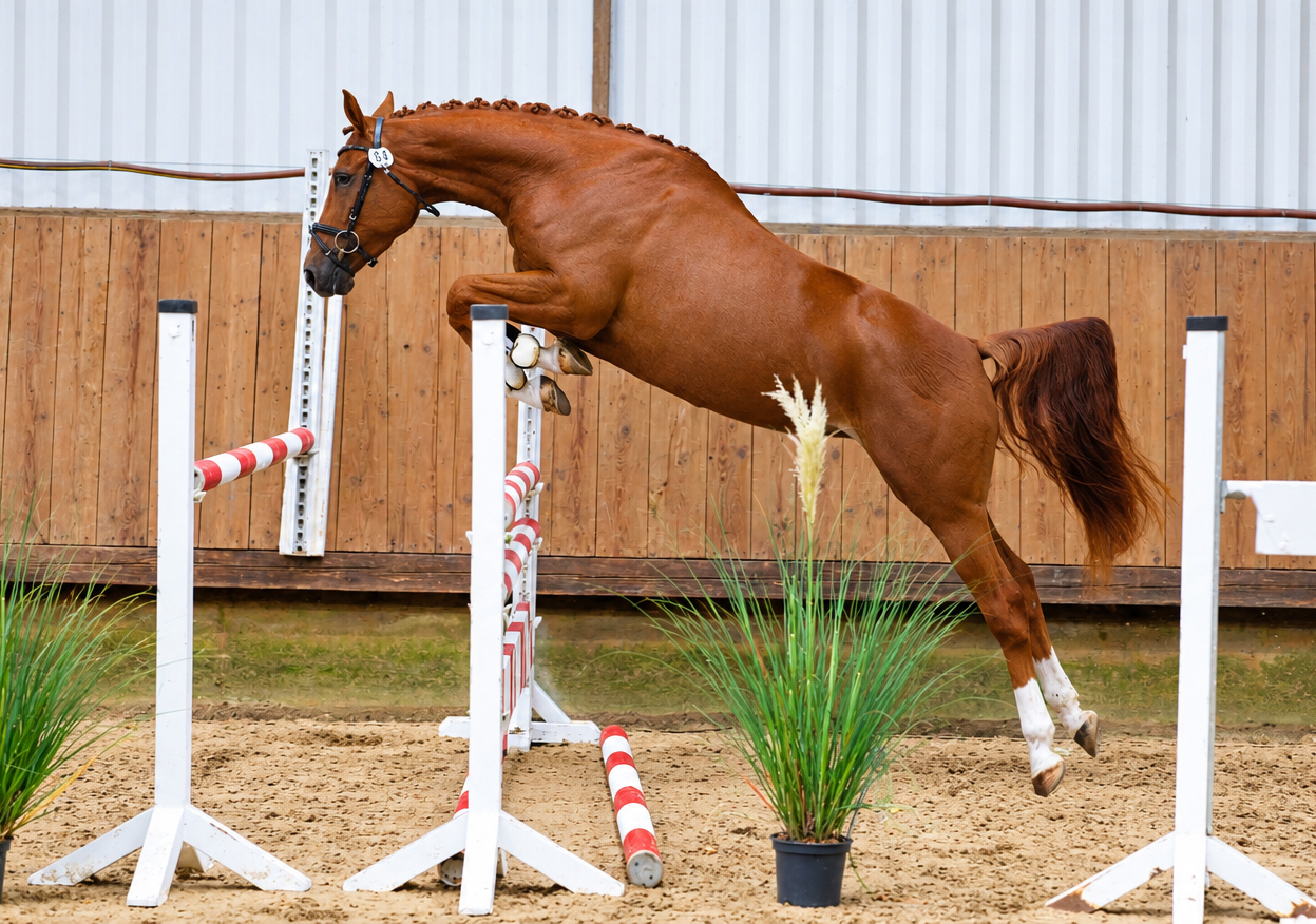 3j�hrig Kavalea v. Zauberdeyk - Trakehner Gest�t H�melschenburg - Foto Beate Langels