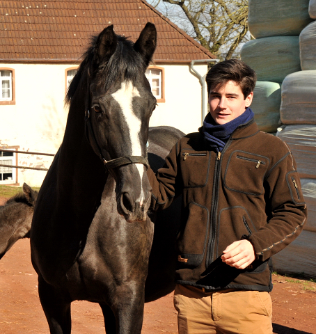 Carl und Pr.St. Greta Garbo v. Alter Fritz - Foto: Beate Langels - Trakehner Gestüt Hämelschenburg