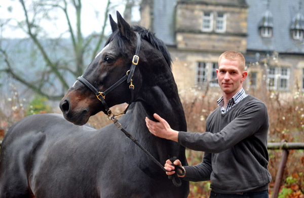 Exclusiv's 20. Geburtstag - Besuch aus Schplitz: Sebastian Krause - Foto: Beate Langels - Trakehner Gestt Hmelschenburg