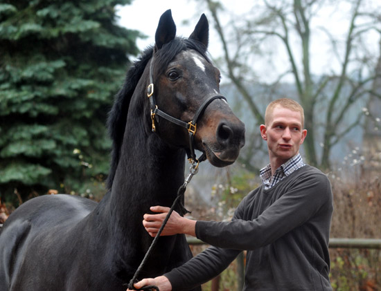 Exclusiv's 20. Geburtstag - Besuch aus Schplitz: Sebastian Krause - Foto: Beate Langels - Trakehner Gestt Hmelschenburg