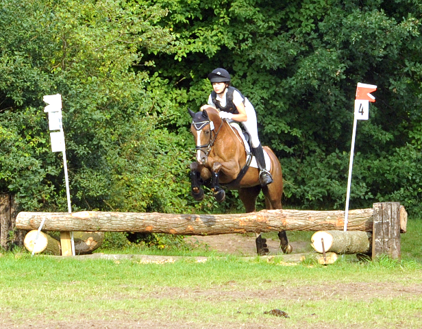 Thyra Langels und Lady Bergarac - Gestt Schplitz - copyright Beate Langels, Trakehner Gestt Hmelschenburg