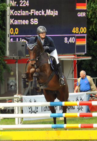 Kamee SB v. Summertime u.d. Pr.St. Kasou v. Shavalou - copyright Beate Langels, Trakehner Gestt Hmelschenburg