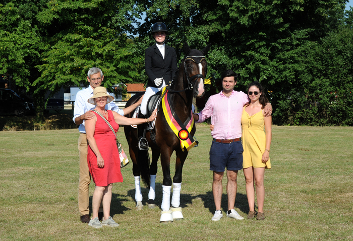 Prmienhengst Goldfieber von Le Rouge u.d. Prmienstute Gardema von Shavalou - Kostolany - Gestt Schplitz - Bernhard Langels - Foto: Beate Langels