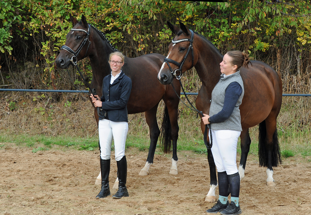 Stutenleistungsprfung in Uslar: Schwalbenflocke von Sir Donnerhall I
 Trakehner Gestt Hmelschenburg - Beate Langels