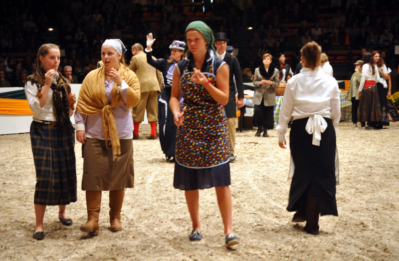 Wehlauer Pferdemarkt - Foto: Beate Langels, Trakehner Gestt Hmelschenburg