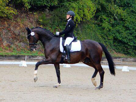 Valpiano und Anastasia Rutsch 2018 - Foto: Rutsch, Trakehner Gestt Hmelschenburg