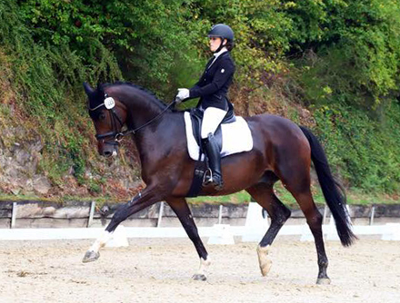 Valpiano und Anastasia Rutsch 2018 - Foto: Rutsch, Trakehner Gestt Hmelschenburg