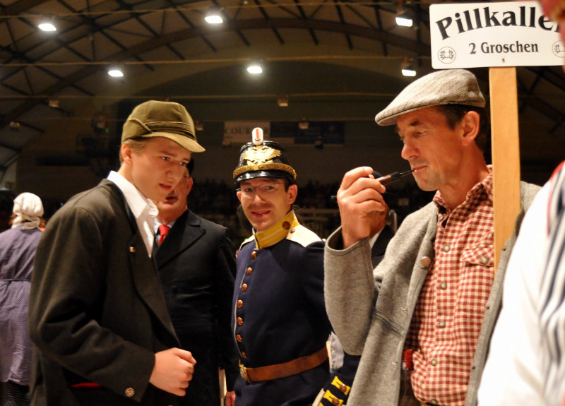 Wehlauer Pferdemarkt - Foto: Beate Langels, Trakehner Gestt Hmelschenburg