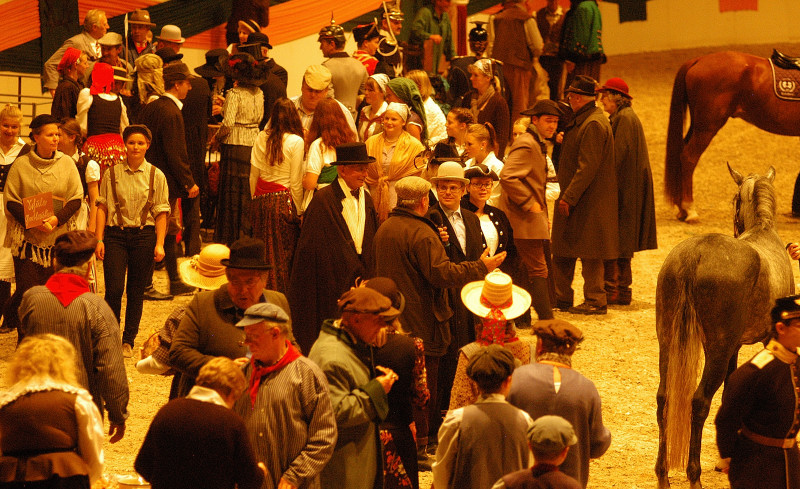 Wehlauer Pferdemarkt - Foto: Beate Langels, Trakehner Gestt Hmelschenburg