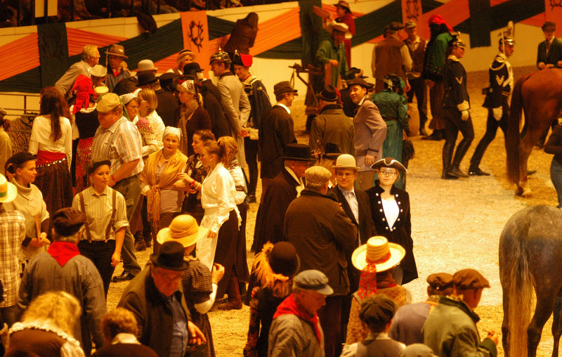 Wehlauer Pferdemarkt - Foto: Beate Langels, Trakehner Gestt Hmelschenburg