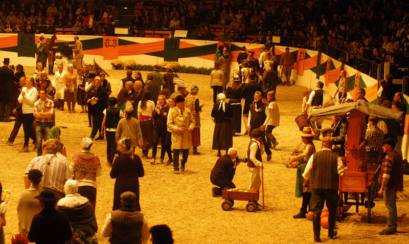 Wehlauer Pferdemarkt - Foto: Beate Langels, Trakehner Gestt Hmelschenburg