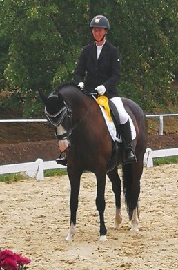 VERMENTINO - 5jhriger Trakehner von Alter Fritz u.d. Prmienstute Vittoria v. Exclusiv, Trakehner Gestt Hmelschenburg - 
Beate Langels