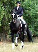 Alter Fritz und Marion Delliehausen siegen in Eschenbruch in der Dressur Kl. M