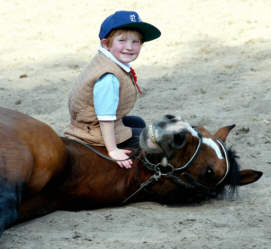 Freufenfest and the 4years old Johanna