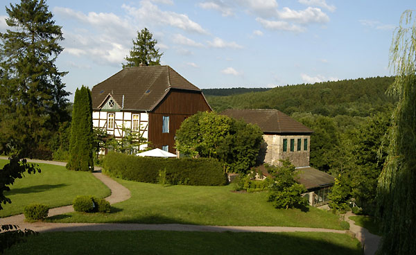 Das Grtnereihaus im Minnegarten, Foto: Beate Langels - Trakehner Gestt Hmelschenburg