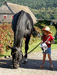 Kostolany and Johanna (5 year old)