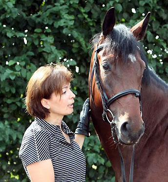 Zwei die sich verstehen: Elena Weise und SONGWAY - Trakehner von Summertime u.d. Schwalbenspiel v. Exclusiv, Gestt Hmelschenburg, Foto: Ulrike Sahm