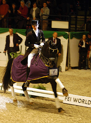 Dressur Europameister TOTILAS und Edward Gal - ein Enkel des Trakehner Hengstes Kostolany - Foto: Beate Langels - Trakehner Gestt Hmelschenburg