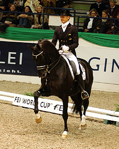 Dressur Europameister TOTILAS und Edward Gal - ein Enkel des Trakehner Hengstes Kostolany - Foto: Beate Langels - Trakehner Gestt Hmelschenburg