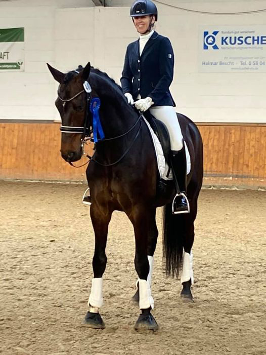 UNDER FIRE - Trakehner Wallach von Saint Cyr u.d. Pr.St. Under the moon v. Easy Game - Herzkristall , Foto: privat - Trakehner Gestt Hmelschenburg